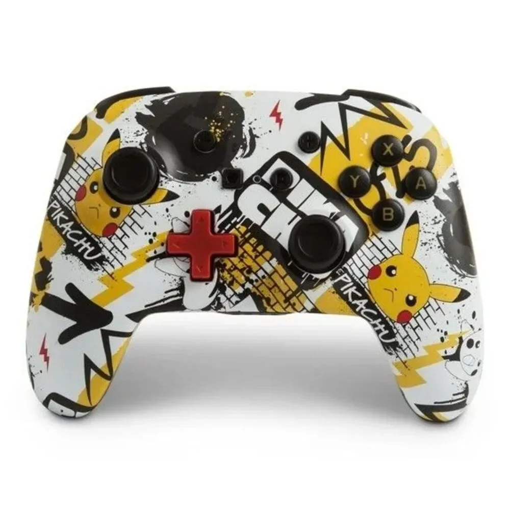 Nintendo Switch Grafitti Enhanced Wireless Controller Pokemon Pikachu New Sealed